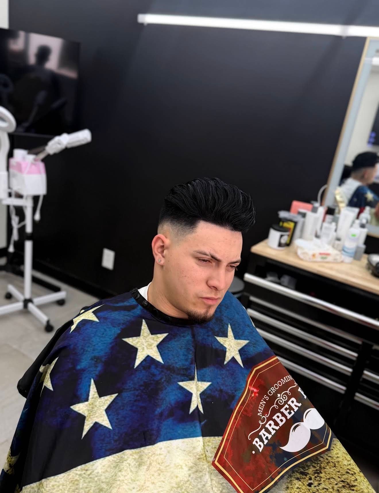 Oscar A. Barber haircut portfolio photo